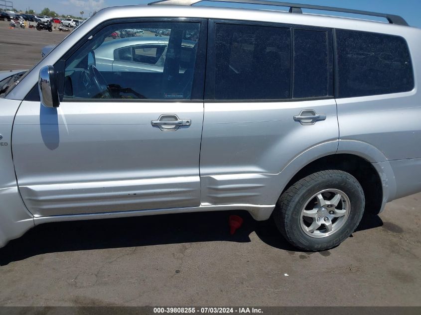 2001 Mitsubishi Montero Limited VIN: JA4MW51R51J010832 Lot: 39808255