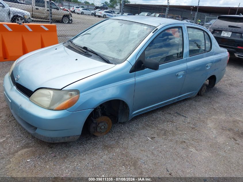 2001 Toyota Echo VIN: JTDBT123510109455 Lot: 39811335