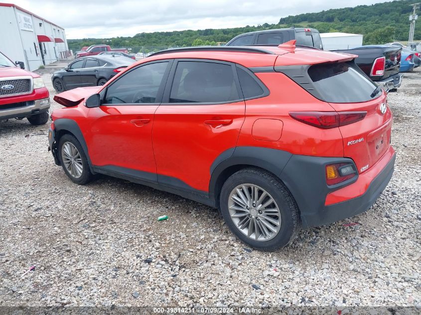 2020 Hyundai Kona Sel Plus VIN: KM8K62AAXLU556559 Lot: 39814211