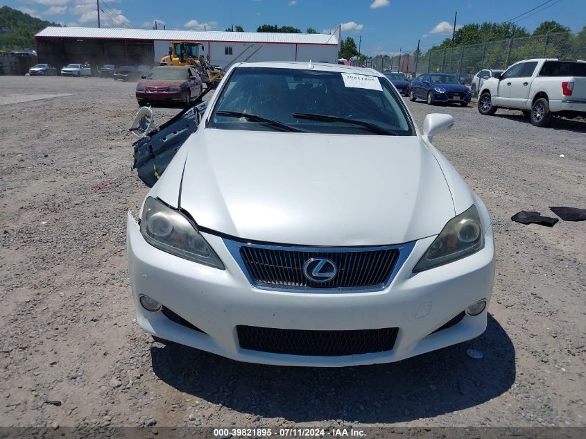 2011 Lexus Is 350C VIN: JTHFE2C24B2506327 Lot: 39821895