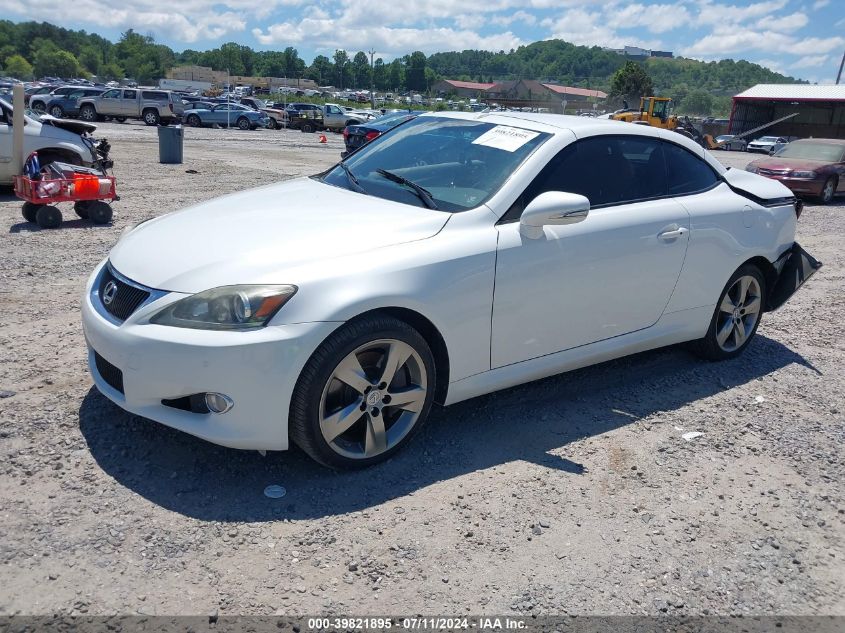 2011 Lexus Is 350C VIN: JTHFE2C24B2506327 Lot: 39821895