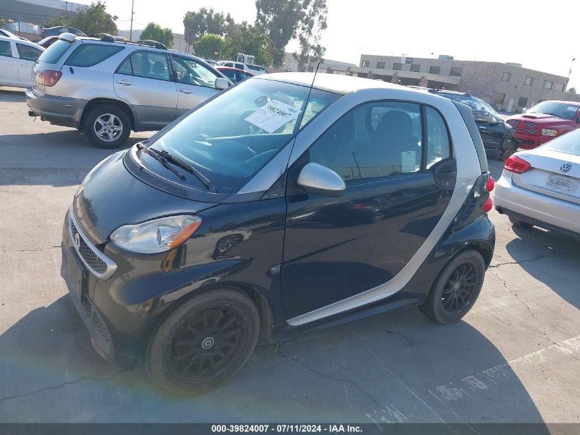 2013 Smart Fortwo Passion/Pure VIN: WMEEJ3BA1DK597441 Lot: 39824007