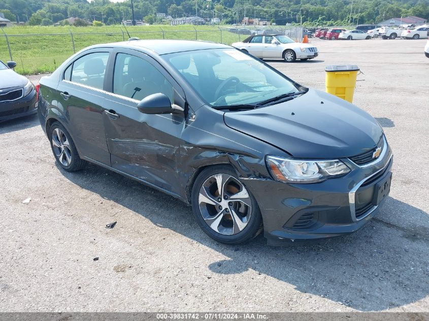 2020 Chevrolet Sonic Fwd Premier VIN: 1G1JF5SB4L4121277 Lot: 39831742