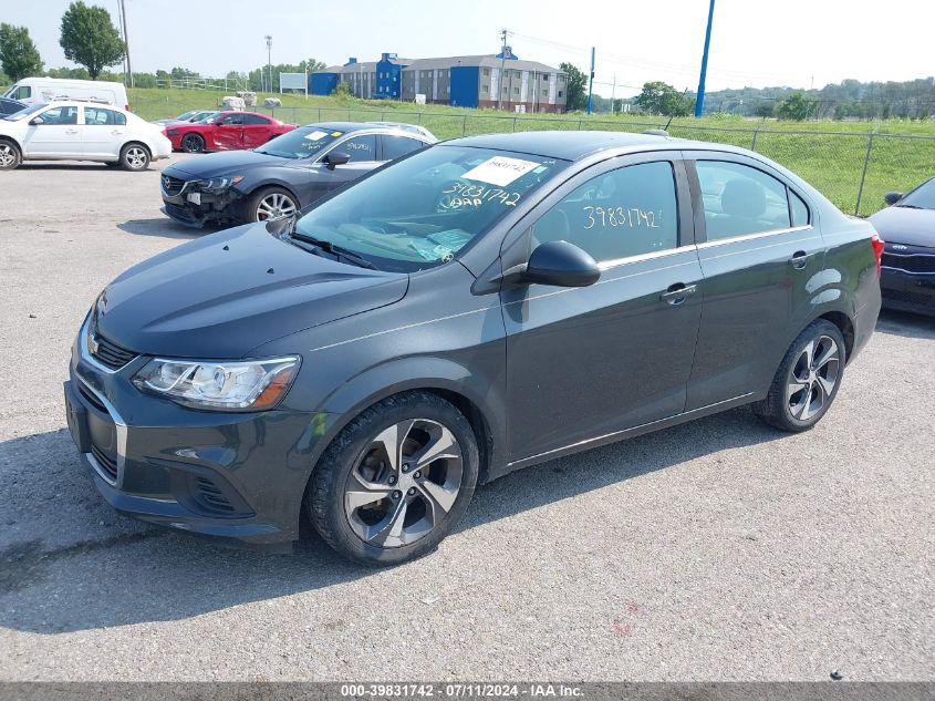 2020 Chevrolet Sonic Fwd Premier VIN: 1G1JF5SB4L4121277 Lot: 39831742