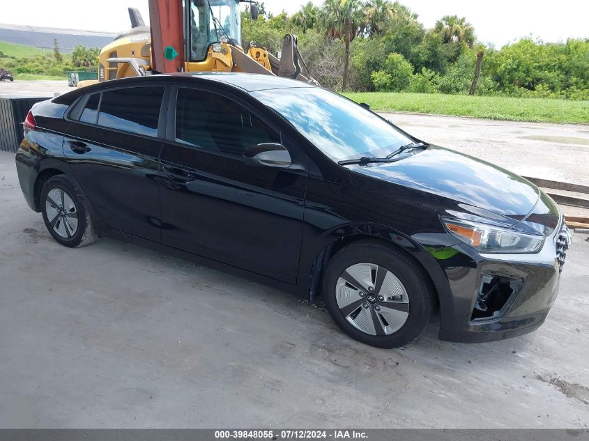 2021 Hyundai Ioniq Hybrid Blue VIN: KMHC65LC5MU247586 Lot: 39848055