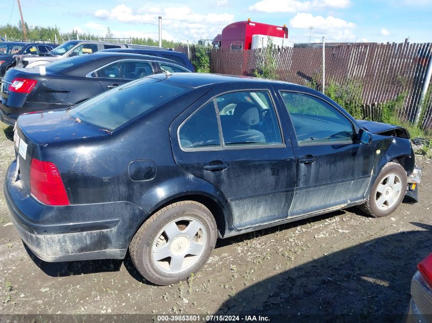 2000 Volkswagen Jetta Gls VIN: 3VWSA29M8YM017514 Lot: 39853801