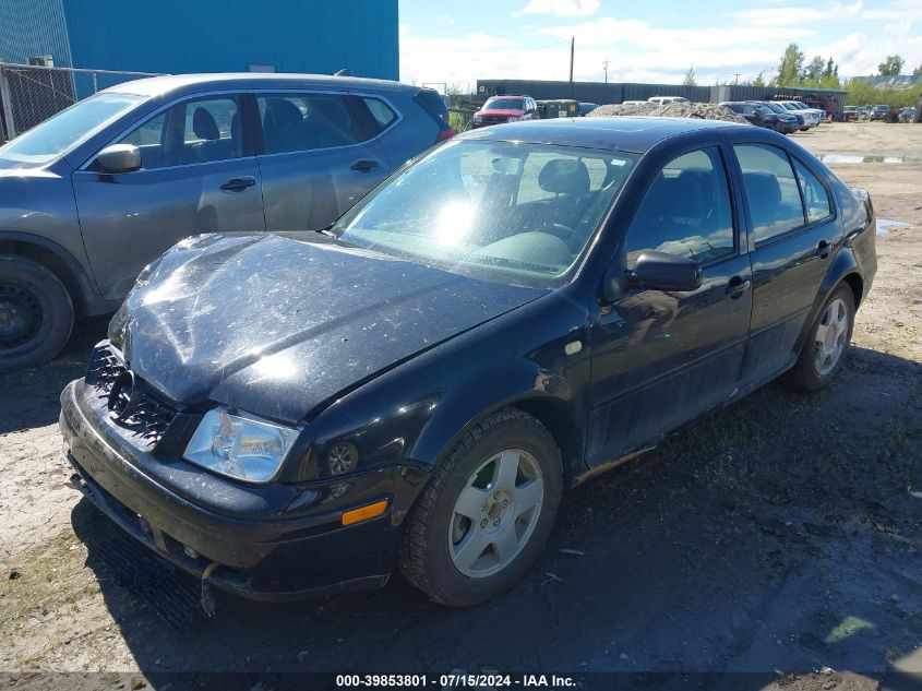 2000 Volkswagen Jetta Gls VIN: 3VWSA29M8YM017514 Lot: 39853801