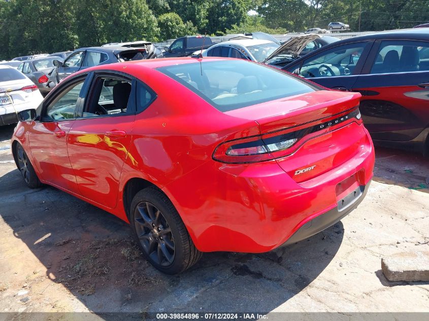 2016 Dodge Dart Se VIN: 1C3CDFAA2GD679790 Lot: 39854896