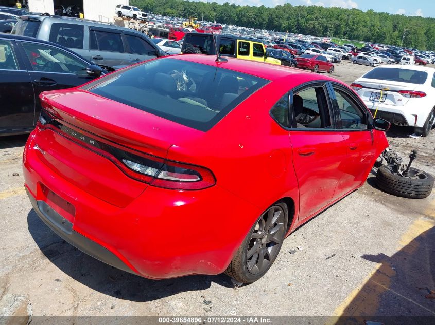 2016 Dodge Dart Se VIN: 1C3CDFAA2GD679790 Lot: 39854896