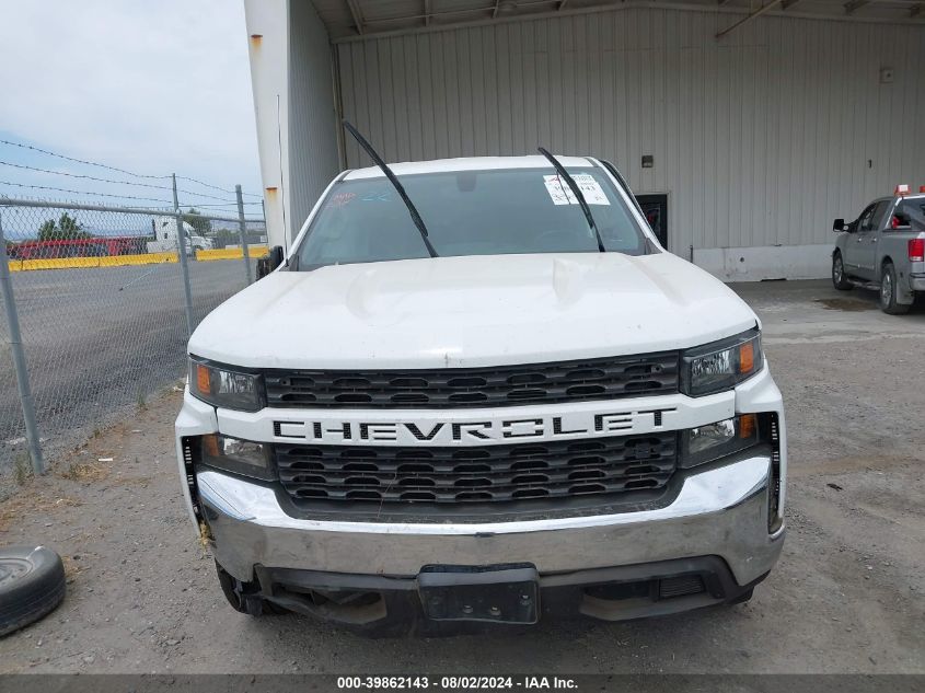 2021 Chevrolet Silverado 1500 2Wd Regular Cab Long Bed Wt VIN: 3GCNWAEF6MG335935 Lot: 39862143