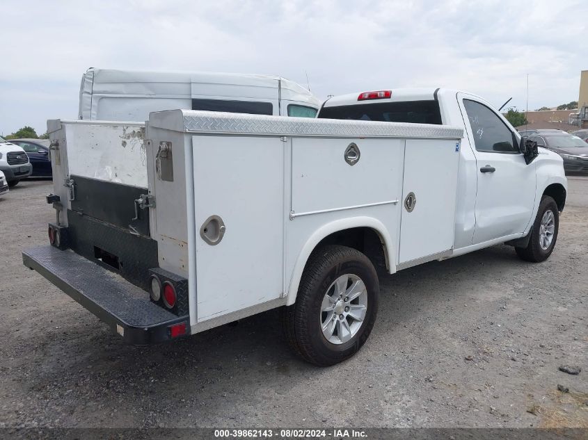 2021 Chevrolet Silverado 1500 2Wd Regular Cab Long Bed Wt VIN: 3GCNWAEF6MG335935 Lot: 39862143