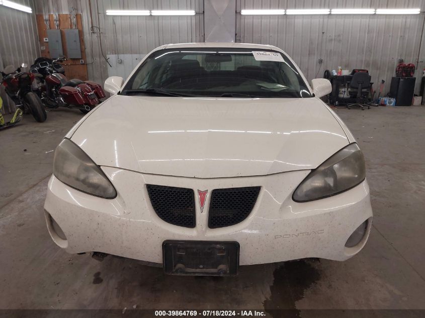 2006 Pontiac Grand Prix VIN: 2G2WP552061216574 Lot: 39864769