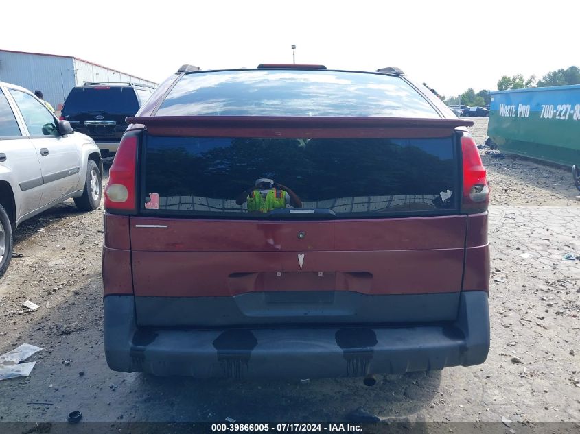 2004 Pontiac Aztek VIN: 3G7DA03EX4S534402 Lot: 39866005