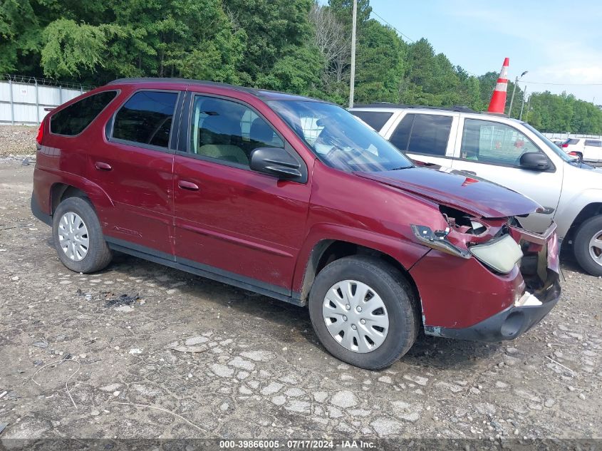 2004 Pontiac Aztek VIN: 3G7DA03EX4S534402 Lot: 39866005