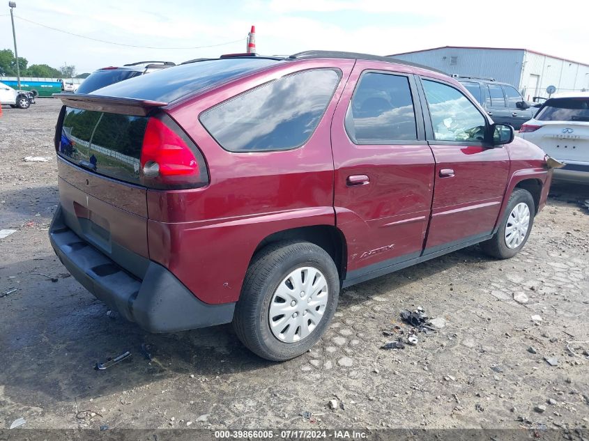 2004 Pontiac Aztek VIN: 3G7DA03EX4S534402 Lot: 39866005