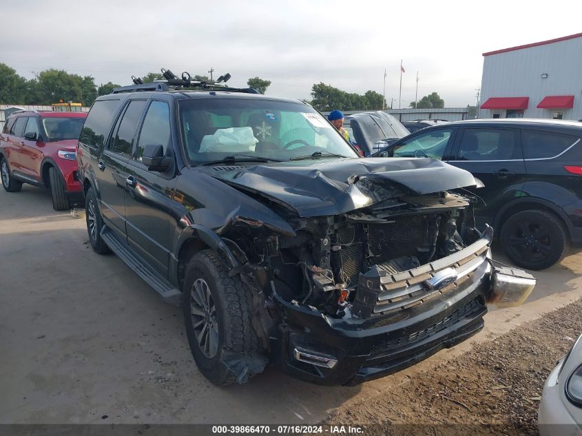 2015 Ford Expedition El Xlt VIN: 1FMJK1HT4FEF25377 Lot: 39866470