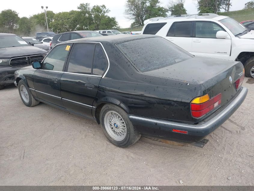 1989 BMW 735 I Automatic VIN: WBAGB4313K3212765 Lot: 39868123