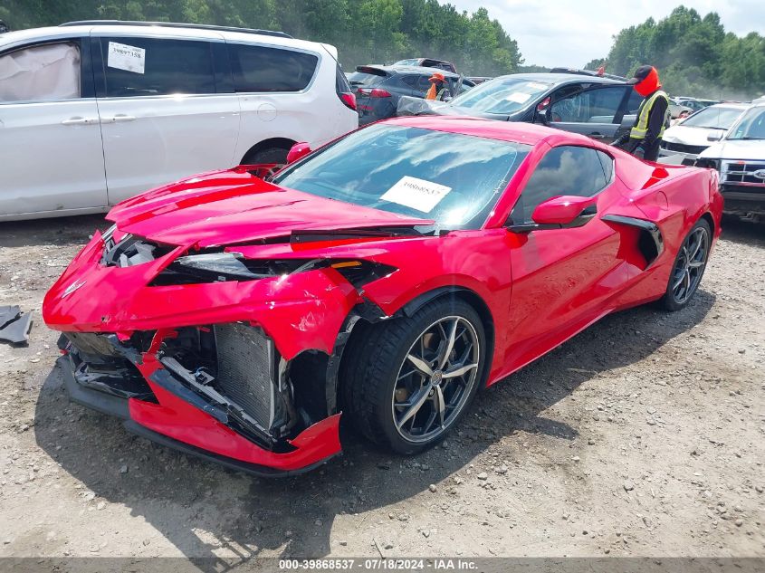 2021 Chevrolet Corvette Stingray Rwd 2Lt VIN: 1G1YB2D44M5117927 Lot: 39868537