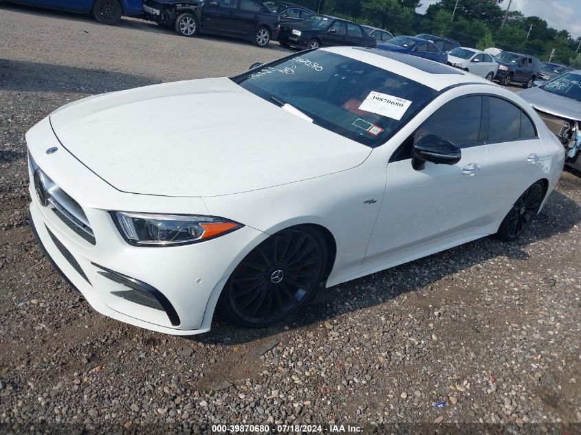 2020 Mercedes-Benz Amg Cls 53 4Matic VIN: WDD2J6BB0LA050800 Lot: 39870680