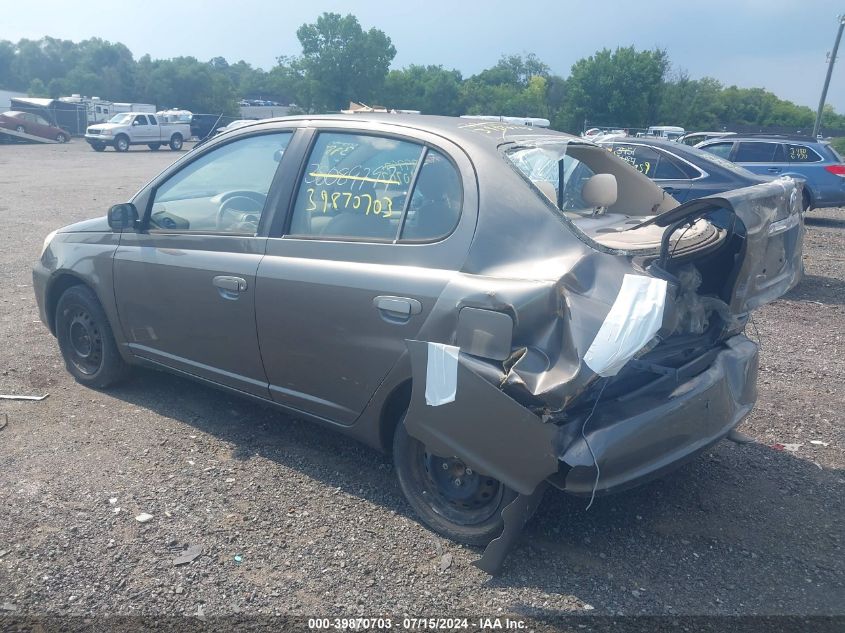 2003 Toyota Echo Base (M5) VIN: JTDBT123X30283167 Lot: 39870703