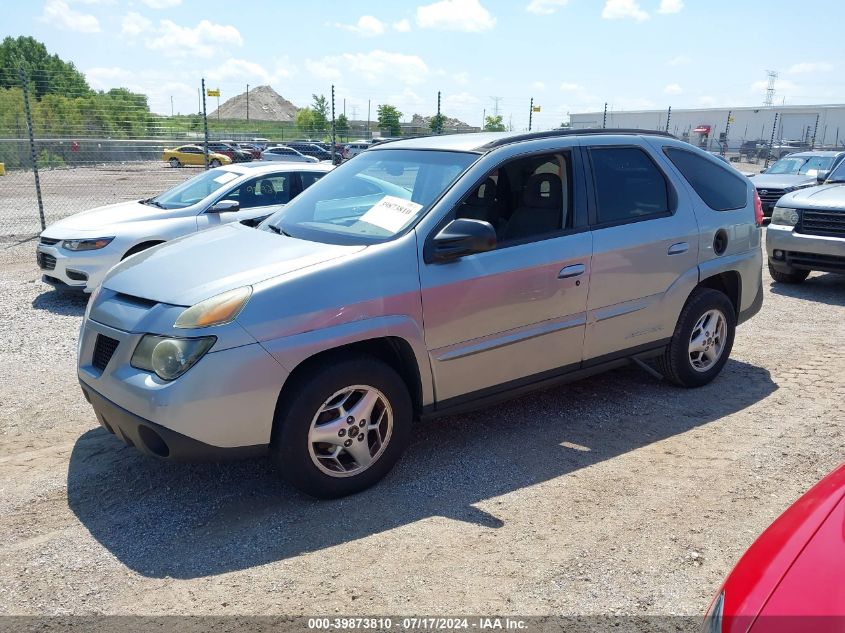 2003 Pontiac Aztek VIN: 3G7DA03E33S601792 Lot: 39873810