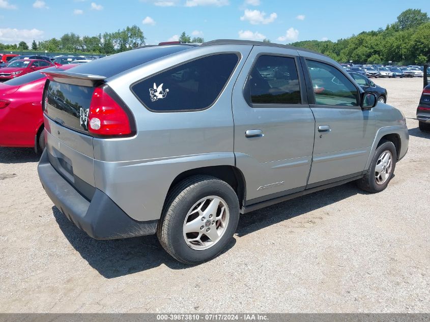 2003 Pontiac Aztek VIN: 3G7DA03E33S601792 Lot: 39873810