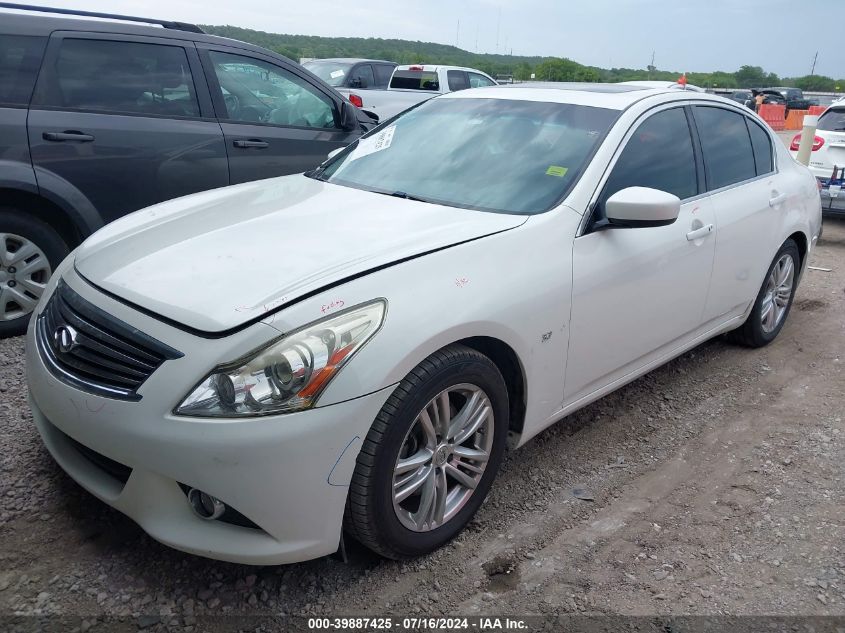 2015 Infiniti Q40 VIN: JN1CV6AP6FM500973 Lot: 39887425