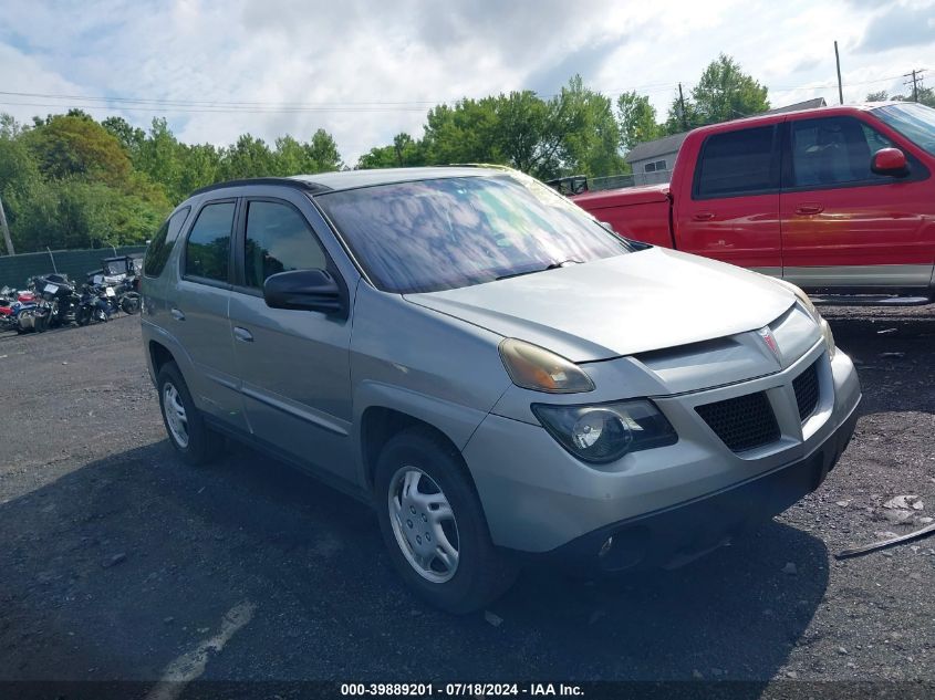 2004 Pontiac Aztek VIN: 3G7DA03E04S542704 Lot: 39889201