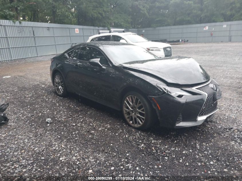 2022 Lexus Rc 300 VIN: JTHD85EC2N5006594 Lot: 39890299