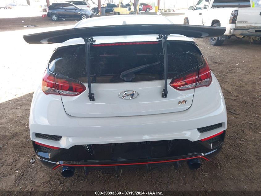 2020 Hyundai Veloster N VIN: KMHT36AH7LU006818 Lot: 39893330