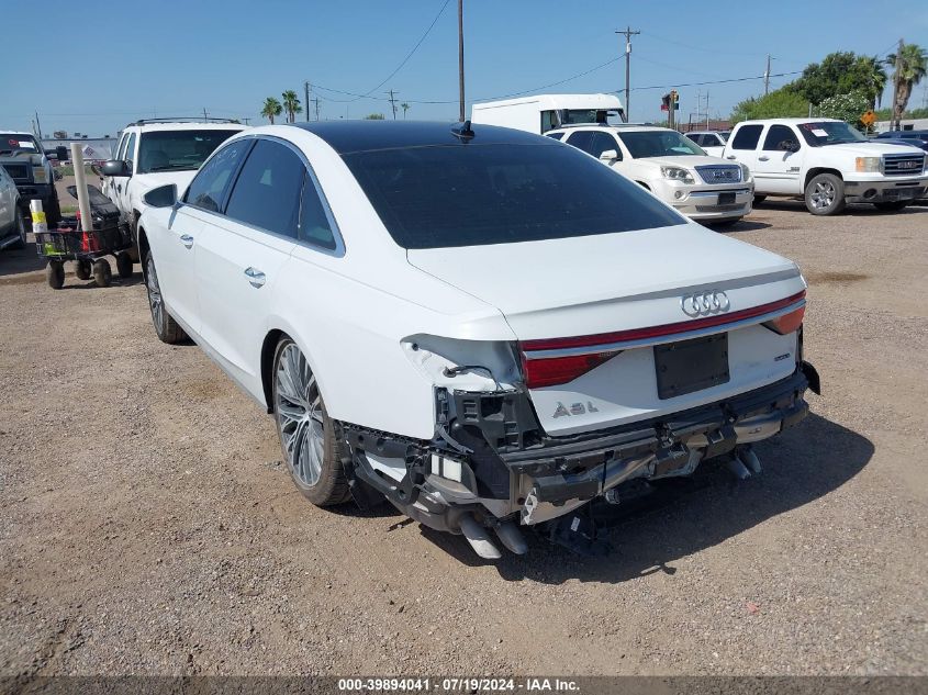 2019 Audi A8 L 55 VIN: WAU8DAF8XKN018356 Lot: 39894041