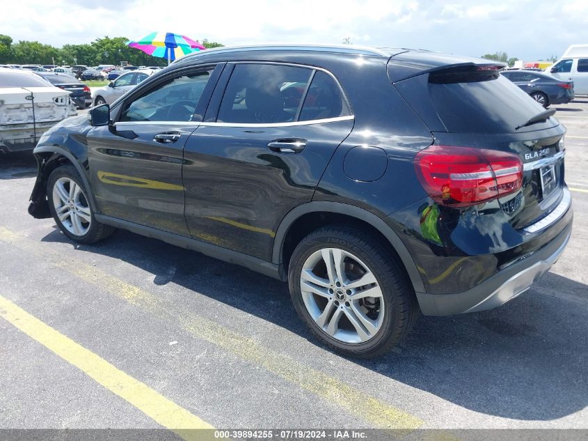 2019 Mercedes-Benz Gla 250 VIN: WDCTG4EB3KU020503 Lot: 39894255