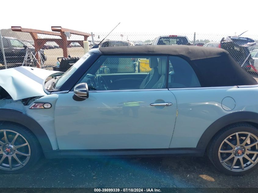 2013 Mini Convertible Cooper VIN: WMWZN3C59DT569156 Lot: 39899339