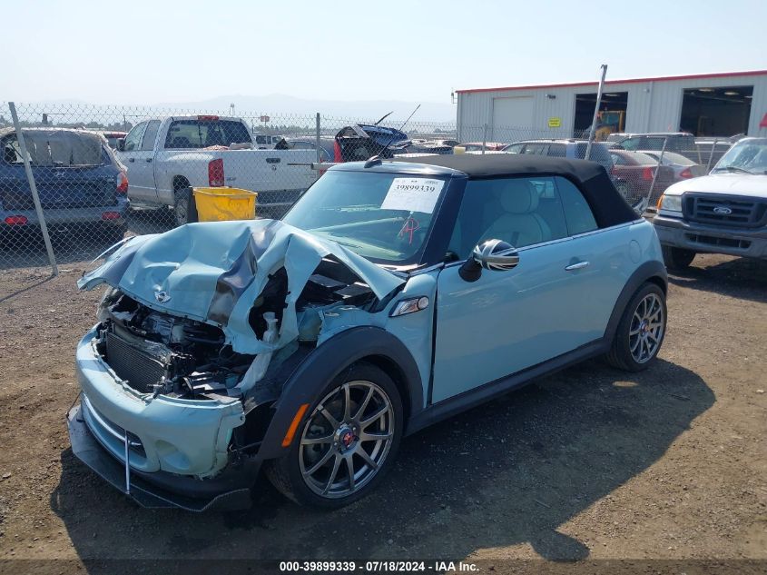 2013 Mini Convertible Cooper VIN: WMWZN3C59DT569156 Lot: 39899339