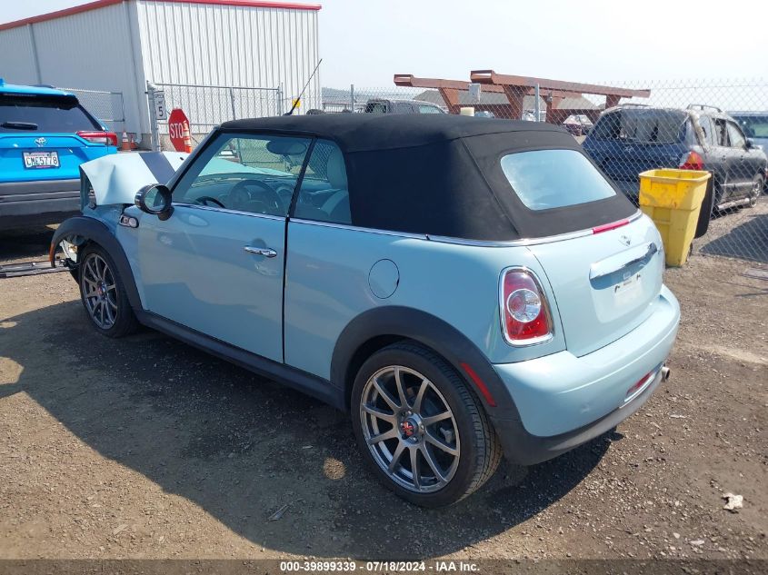 2013 Mini Convertible Cooper VIN: WMWZN3C59DT569156 Lot: 39899339