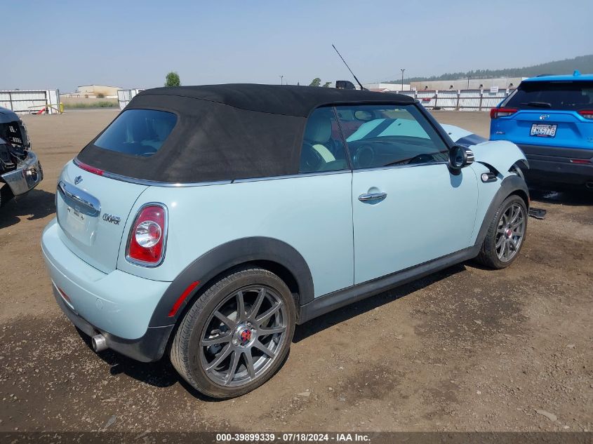 2013 Mini Convertible Cooper VIN: WMWZN3C59DT569156 Lot: 39899339