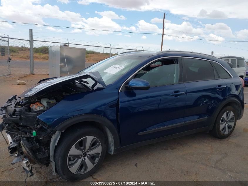 2018 Kia Niro Lx VIN: KNDCB3LC9J5170697 Lot: 39900275