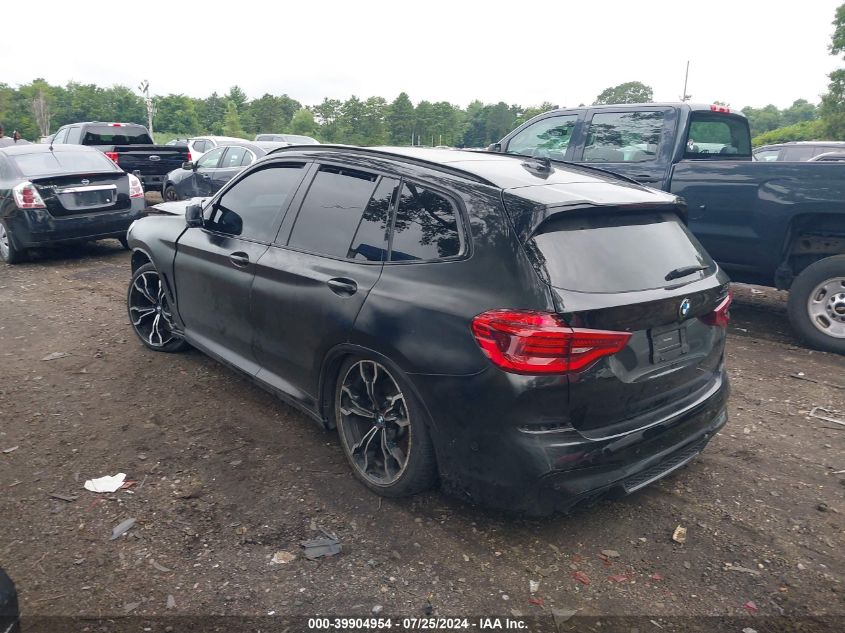 2021 BMW X3 M VIN: 5YMTS0C09M9E42418 Lot: 39904954