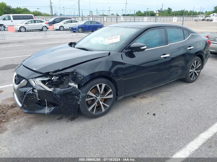 2018 Nissan Maxima 3.5 Sv VIN: 1N4AA6AP4JC361172 Lot: 39905288