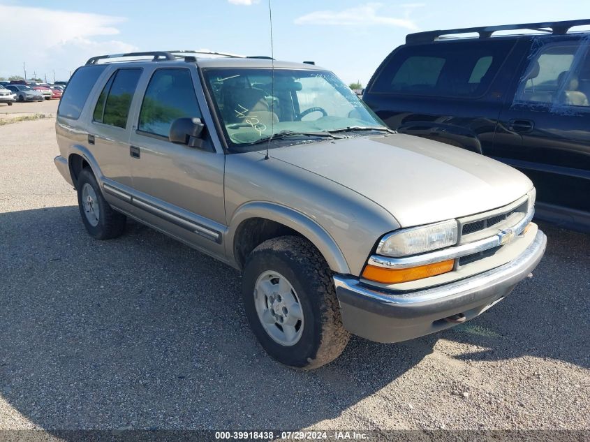 2001 Chevrolet Blazer Ls VIN: 1GNDT13W11K102371 Lot: 39918438