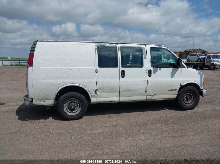 1999 Chevrolet Express VIN: 1GCHG35R9X1123825 Lot: 39919899