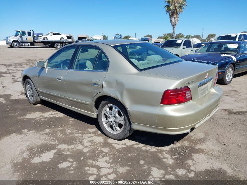 2001 Mitsubishi Galant Es V6/Gtz VIN: 4A3AA46H01E114538 Lot: 39922365