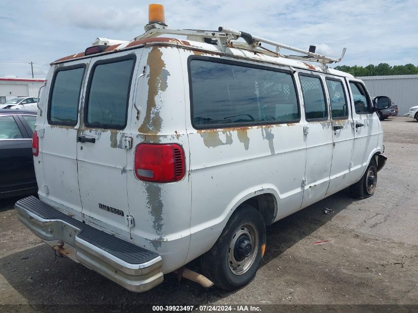 2000 Dodge Ram Van 2500 Conversion VIN: 2B7JB21YXYK178264 Lot: 39923497