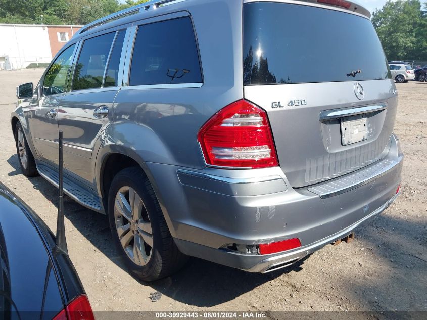 2011 Mercedes-Benz Gl 450 4Matic VIN: 4JGBF7BE8BA754572 Lot: 39929443