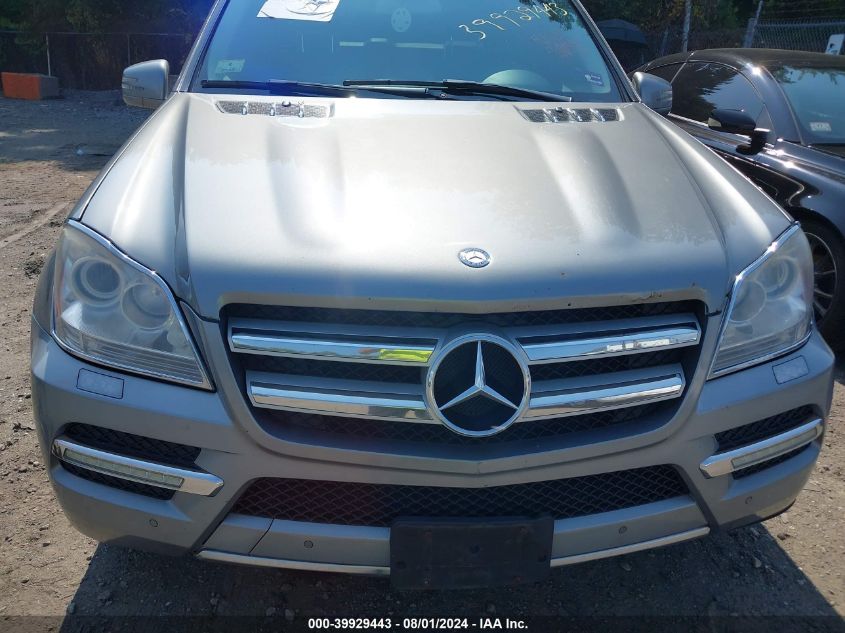 2011 Mercedes-Benz Gl 450 4Matic VIN: 4JGBF7BE8BA754572 Lot: 39929443