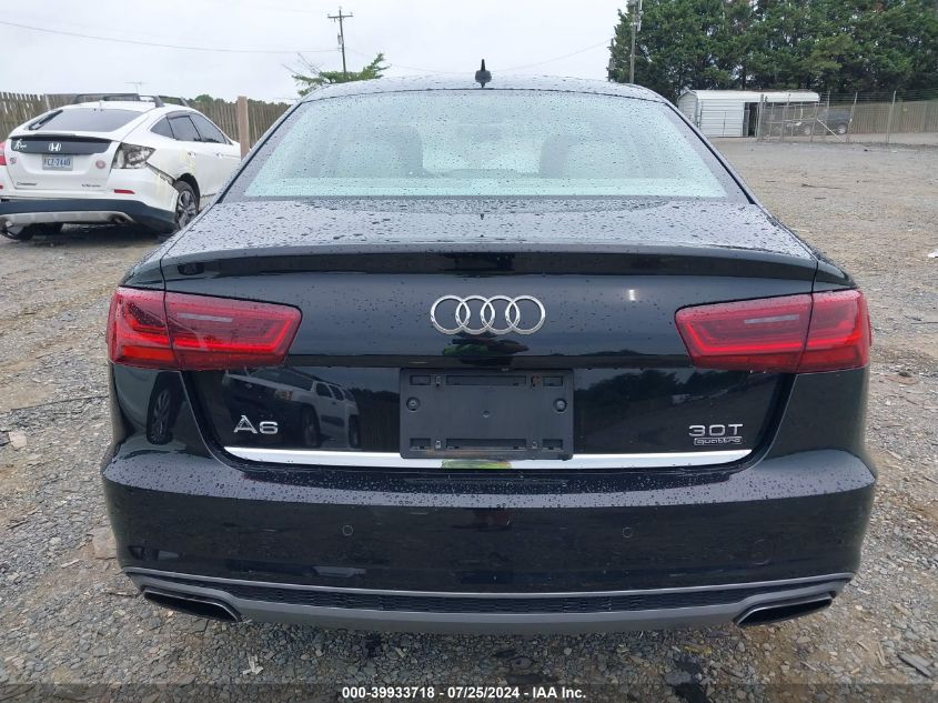 2016 Audi A6 3.0T Premium Plus VIN: WAUFGAFC7GN008846 Lot: 39933718