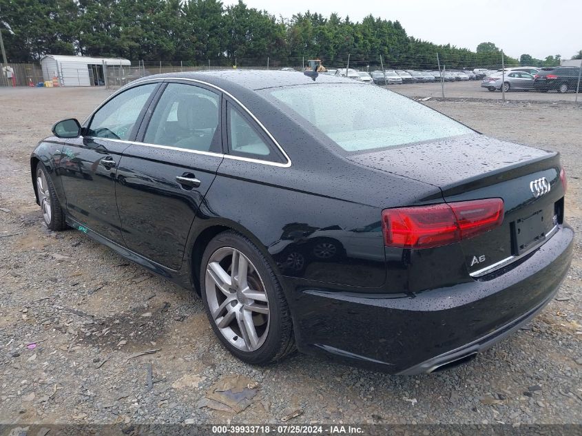 2016 Audi A6 3.0T Premium Plus VIN: WAUFGAFC7GN008846 Lot: 39933718