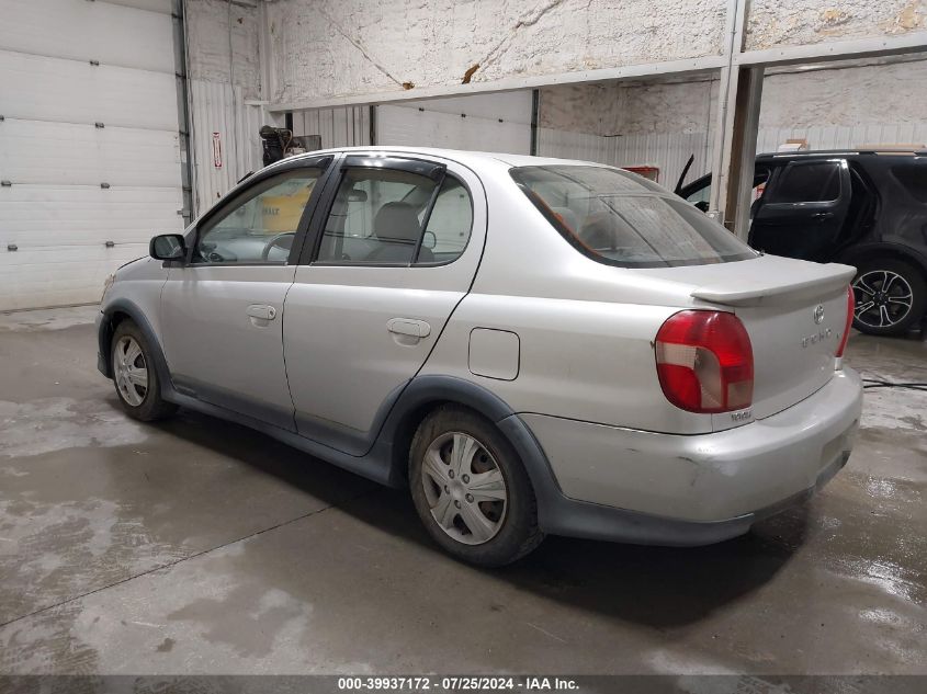 2002 Toyota Echo VIN: JTDBT123025024706 Lot: 39937172