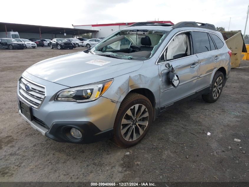 2015 Subaru Outback 2.5I Limited VIN: 4S4BSANC1F3324072 Lot: 39940665