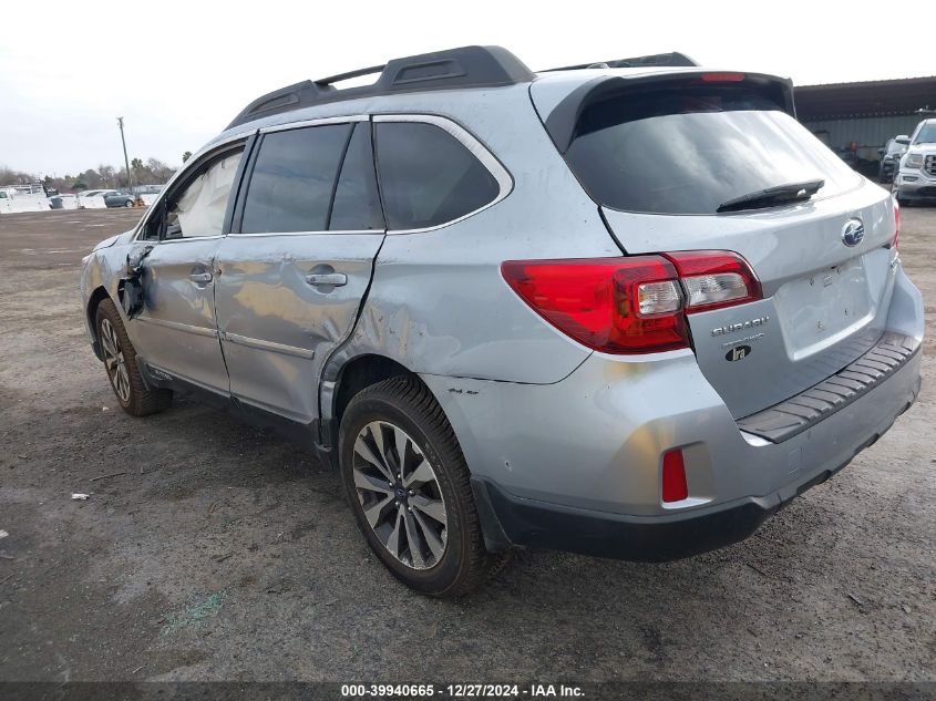 2015 Subaru Outback 2.5I Limited VIN: 4S4BSANC1F3324072 Lot: 39940665